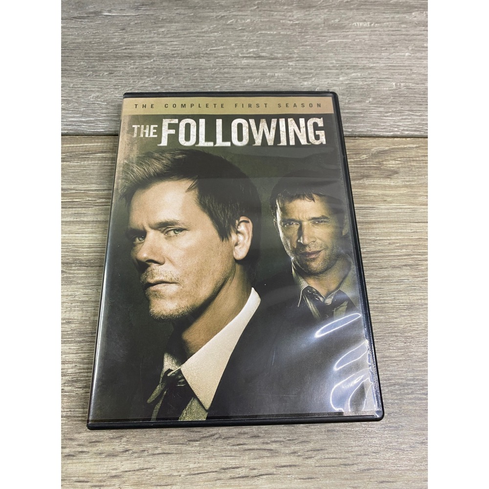 The Following The Complete First Season DVD 4-Disc Set Kevin Bacon James Purefoy